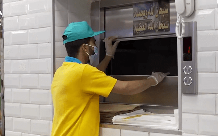 تركيب مصعد طعام